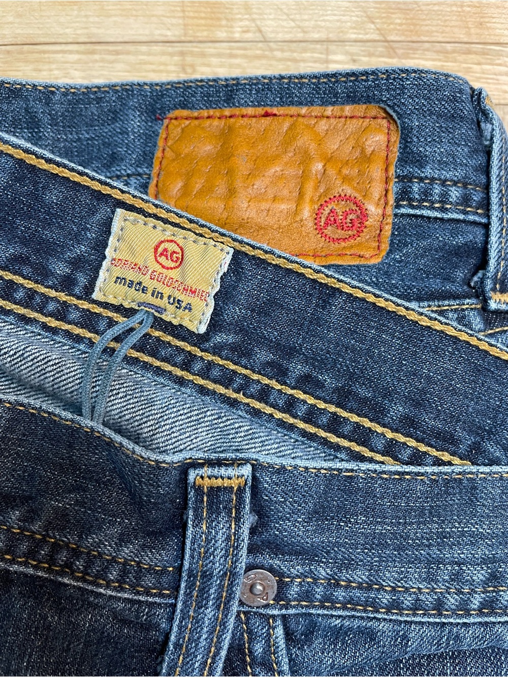 AG Adriano Goldschmied Hero style  Blue Denim Jeans